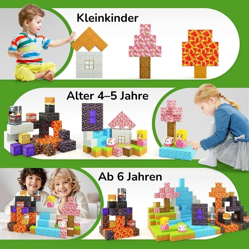 SensoryWorld™ MINT-Förderung magnetische Blöcke Netherportal