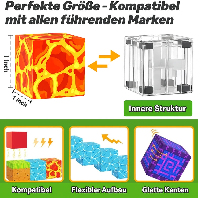 SensoryWorld™ MINT-Förderung magnetische Blöcke Netherportal
