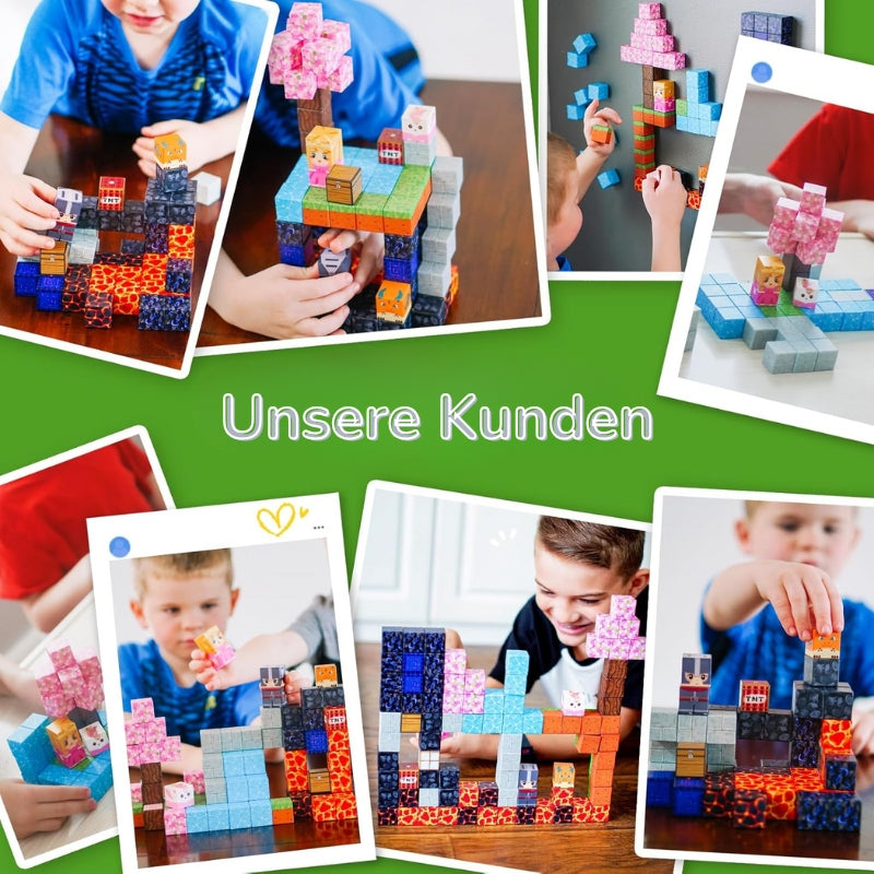 SensoryWorld™ MINT-Förderung magnetische Blöcke Netherportal