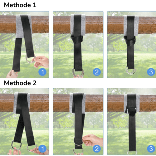 SensoryWorld™ Gurtset für Zweipunkt-Aufhängung